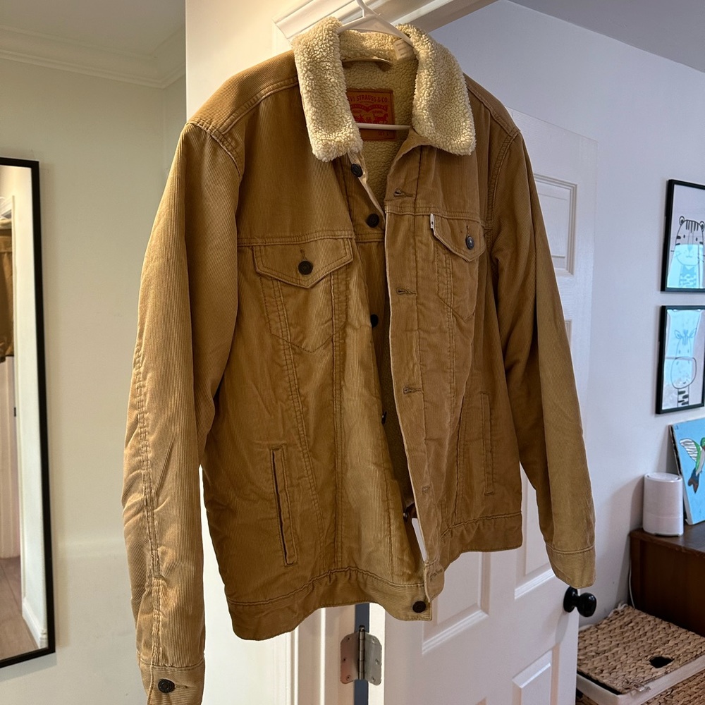 Mens Levi’s Sherpa jacket
